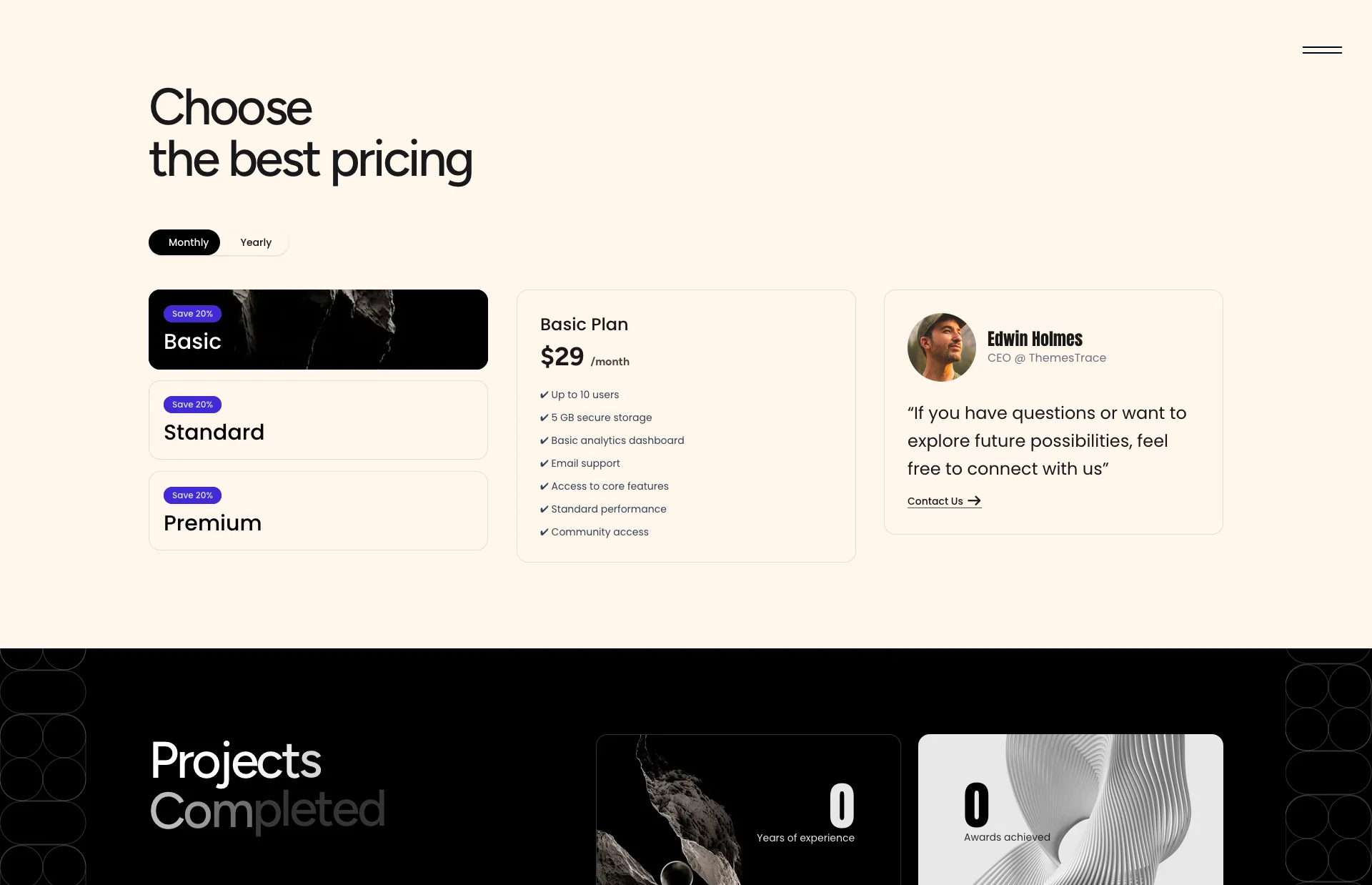 Pricing